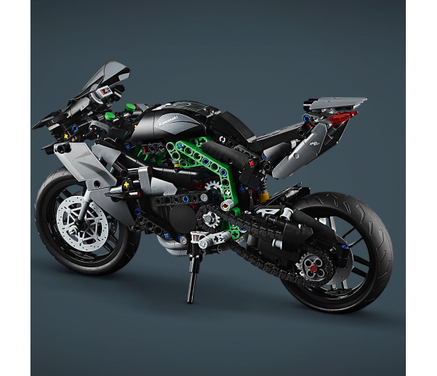 LEGO Technic 42170 Motocykl Kawasaki Ninja H2R - 1220584 - zdjęcie 10